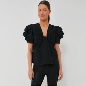 Tuckernuck Black Puff Sleeve Blouse Tuckernuck Hyacinth House Aubrey Blouse